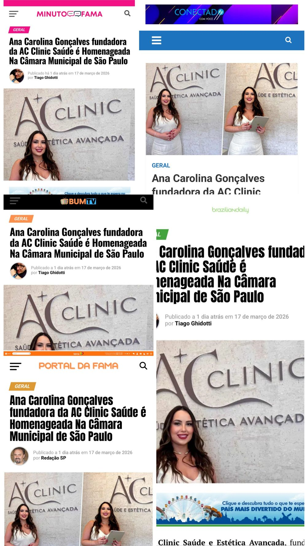 Ana Carolina homenageada na Câmara Municipal de São Paulo — destaque na imprensa